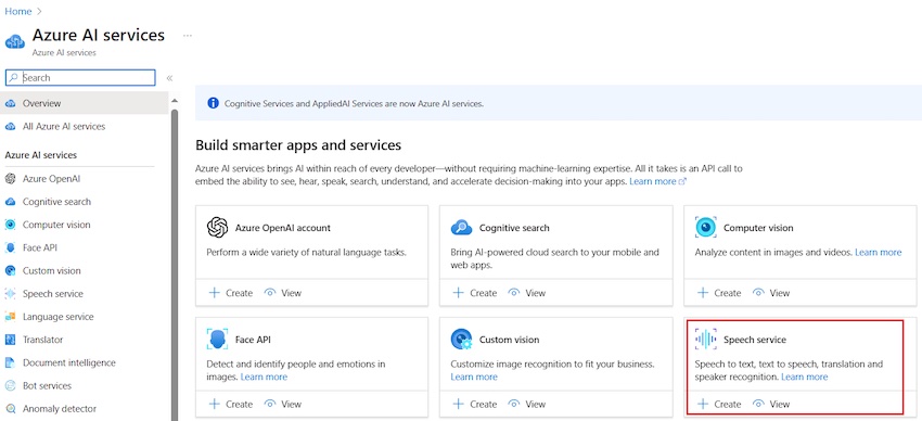 Azure AI Services